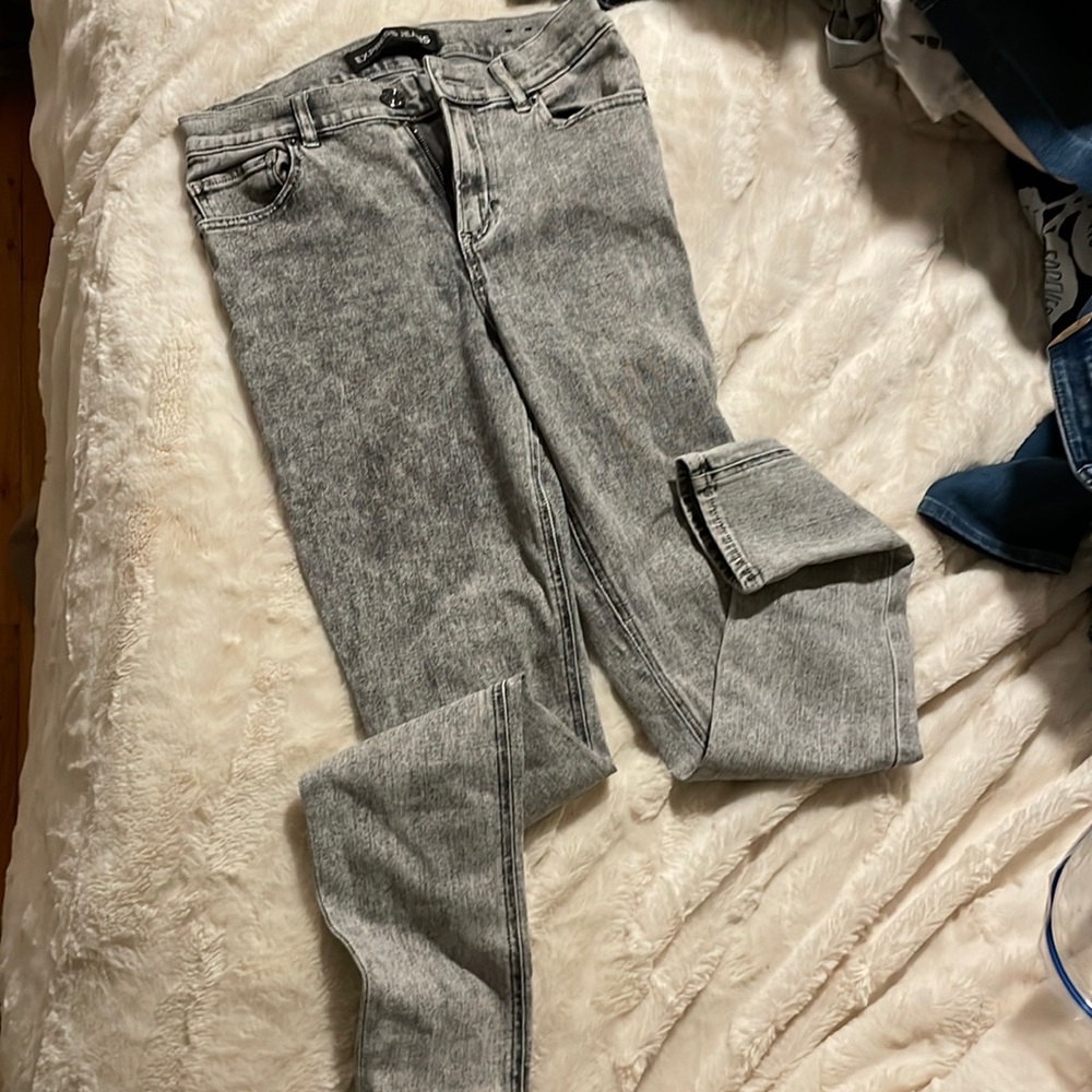 Express high rise legging jeans